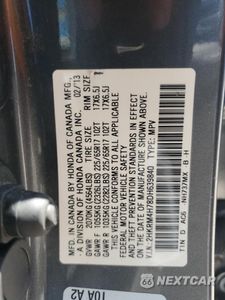 Zdjęcie 13 z 15 samochodu: 2013 HONDA CR-V EXL VIN:2HKRM4H78DH639840 - miniatura