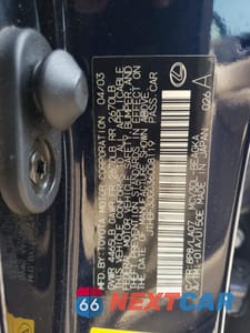 Zdjęcie 12 z 14 samochodu: 2003 LEXUS ES 300 VIN:JTHBF30G036008119 - miniatura