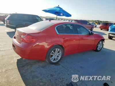 Trzecie zdjęcie samochodu z tyłu: 2010 INFINITI G37 BASE VIN:JN1CV6APXAM404823 - miniatura
