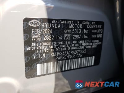 Zdjęcie 12 z 14 samochodu: 2024 HYUNDAI IONIQ 6 SEL VIN:KMHM34AA1RA073825 - miniatura