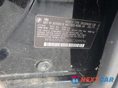 Zdjęcie 12 z 12 samochodu: 2011 BMW 550 GT VIN:WBASN4C56BC209976 - miniatura