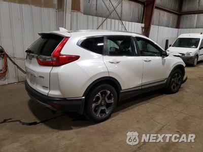 Trzecie zdjęcie samochodu z tyłu: 2019 HONDA CR-V TOURING VIN:JHLRW2H97KX021610 - miniatura