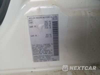 Zdjęcie 13 z 13 samochodu: 2025 NISSAN ALTIMA SV VIN:1N4BL4DVXSN400110 - miniatura