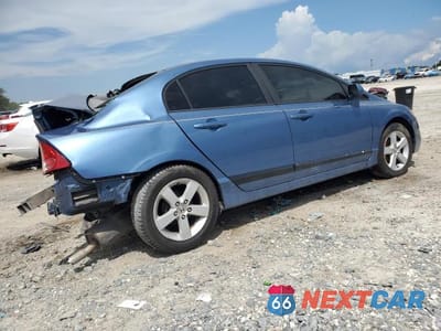Trzecie zdjęcie samochodu z tyłu: 2008 HONDA CIVIC LX VIN:1HGFA16548L035989 - miniatura
