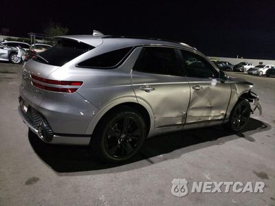 Trzecie zdjęcie samochodu z tyłu: 2022 GENESIS GV70 BASE VIN:KMUMCDTC9NU021173 - miniatura