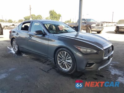 Czwarte zdjęcie samochodu z boku: 2021 INFINITI Q50 LUXE VIN:JN1EV7BP1MM704073 - miniatura