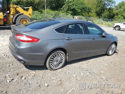 Trzecie zdjęcie samochodu z tyłu: 2014 FORD FUSION TITANIUM VIN:3FA6P0K91ER257716 - miniatura