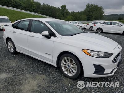Czwarte zdjęcie samochodu z boku: 2019 FORD FUSION SE VIN:3FA6P0LU5KR124908 - miniatura