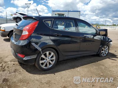 Trzecie zdjęcie samochodu z tyłu: 2012 HYUNDAI ACCENT GLS VIN:KMHCU5AE6CU049477 - miniatura