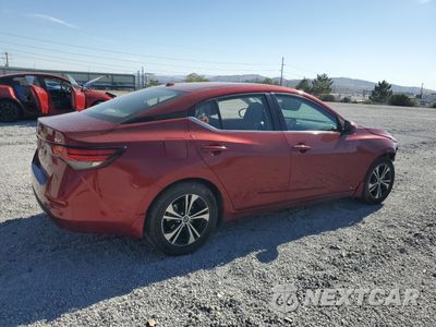 Trzecie zdjęcie samochodu z tyłu: 2022 NISSAN SENTRA SV VIN:3N1AB8CV3NY307702 - miniatura