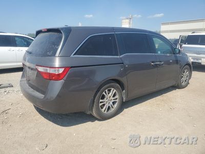 Trzecie zdjęcie samochodu z tyłu: 2011 HONDA ODYSSEY EXL VIN:5FNRL5H6XBB078083 - miniatura