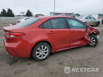 Trzecie zdjęcie samochodu z tyłu: 2021 TOYOTA COROLLA LE VIN:5YFEPMAE8MP177507 - miniatura