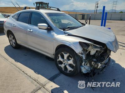 Czwarte zdjęcie samochodu z boku: 2010 HONDA ACCORD CROSSTOUR EXL VIN:5J6TF2H51AL002695 - miniatura