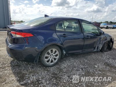 Trzecie zdjęcie samochodu z tyłu: 2021 TOYOTA COROLLA LE VIN:JTDEPMAE2MJ166149 - miniatura