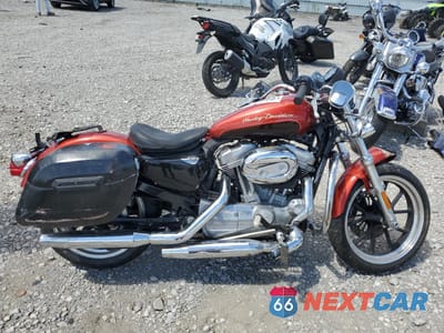 2013 HARLEY-DAVIDSON XL883 SUPERLOW 1HD4CR214DC440194 - główne zdjęcie licytacji z USA - miniatura