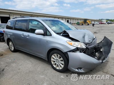 Czwarte zdjęcie samochodu z boku: 2016 TOYOTA SIENNA XLE VIN:5TDDK3DC8GS133579 - miniatura