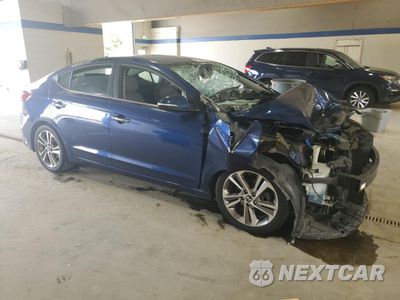 Czwarte zdjęcie samochodu z boku: 2017 HYUNDAI ELANTRA SE VIN:5NPD84LFXHH032972 - miniatura
