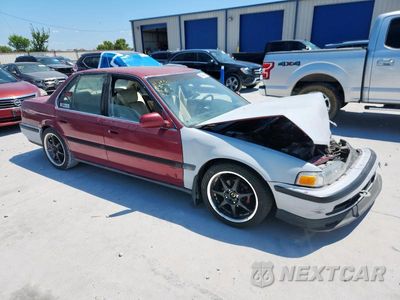 Czwarte zdjęcie samochodu z boku: 1991 HONDA ACCORD LX VIN:1HGCB7552MA174013 - miniatura