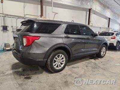 Trzecie zdjęcie samochodu z tyłu: 2020 FORD EXPLORER VIN:1FMSK8BH0LGB30372 - miniatura