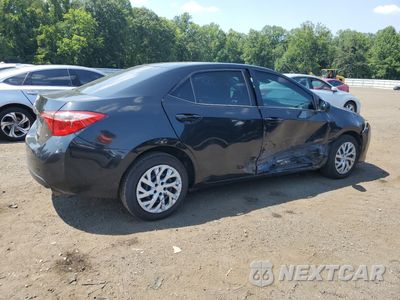 Trzecie zdjęcie samochodu z tyłu: 2018 TOYOTA COROLLA L VIN:5YFBURHE7JP741898 - miniatura