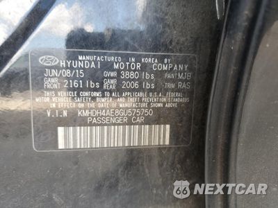 Zdjęcie 12 z 12 samochodu: 2016 HYUNDAI ELANTRA SE VIN:KMHDH4AE8GU575750 - miniatura