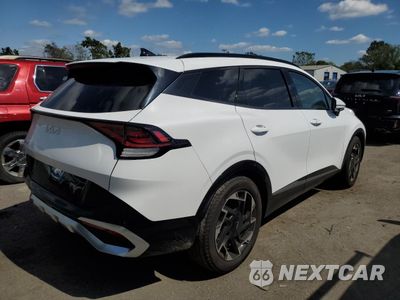Trzecie zdjęcie samochodu z tyłu: 2024 KIA SPORTAGE SX PRESTIGE VIN:5XYK53DF1RG197200 - miniatura