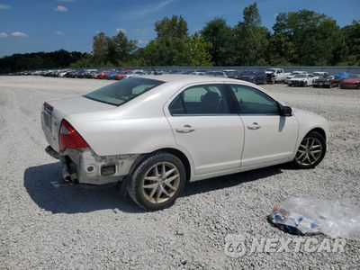 Trzecie zdjęcie samochodu z tyłu: 2012 FORD FUSION SEL VIN:3FAHP0JA2CR229926 - miniatura