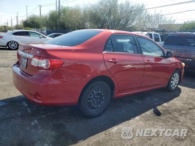 Trzecie zdjęcie samochodu z tyłu: 2012 TOYOTA COROLLA BASE VIN:JTDBU4EE8C9172396 - miniatura