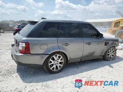 Trzecie zdjęcie samochodu z tyłu: 2007 LAND ROVER RANGE ROVER SPORT HSE VIN:SALSK25437A117854 - miniatura