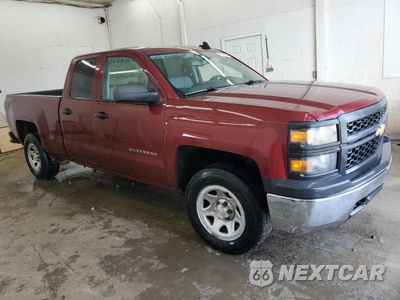 Czwarte zdjęcie samochodu z boku: 2015 CHEVROLET SILVERADO K1500 VIN:1GCVKPEH1FZ383393 - miniatura