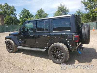 Drugie zdjęcie samochodu z przodu: 2023 JEEP WRANGLER SAHARA 4XE VIN:1C4JJXP66PW698920 - miniatura