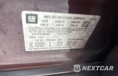 Zdjęcie 10 z 10 samochodu: 2018 BUICK ENCORE SPORT TOURING VIN:KL4CJ2SB1JB656857 - miniatura