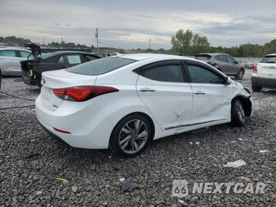 Trzecie zdjęcie samochodu z tyłu: 2016 HYUNDAI ELANTRA SE VIN:5NPDH4AE0GH689434 - miniatura