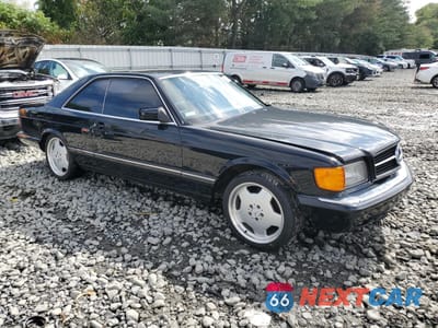 Czwarte zdjęcie samochodu z boku: 1991 MERCEDES-BENZ 560 SEC VIN:WDBCA45E2MA577035 - miniatura