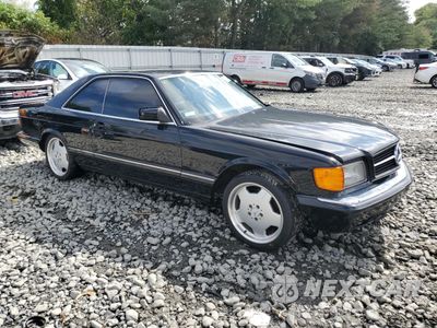 Czwarte zdjęcie samochodu z boku: 1991 MERCEDES-BENZ 560 SEC VIN:WDBCA45E2MA577035 - miniatura