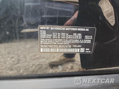 Zdjęcie 13 z 13 samochodu: 2020 BMW X6 XDRIVE40I VIN:5UXCY6C05L9D52478 - miniatura