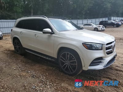 Czwarte zdjęcie samochodu z boku: 2020 MERCEDES-BENZ GLS 580 4MATIC VIN:4JGFF8GEXLA250798 - miniatura