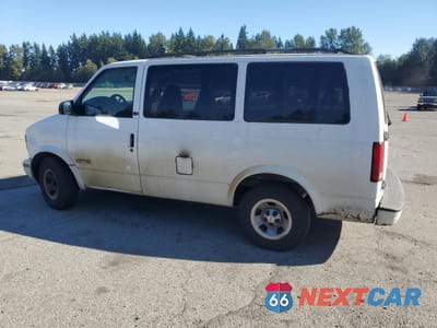 Drugie zdjęcie samochodu z przodu: 2002 CHEVROLET ASTRO VIN:1GNDM19XX2B133777 - miniatura