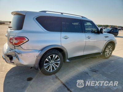 Trzecie zdjęcie samochodu z tyłu: 2020 NISSAN ARMADA SV VIN:JN8AY2NC1L9620162 - miniatura
