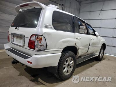 Trzecie zdjęcie samochodu z tyłu: 2003 LEXUS LX 470 VIN:JTJHT00W133528189 - miniatura