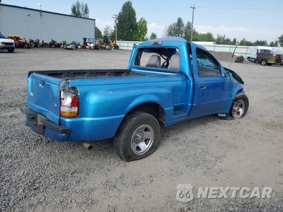 Trzecie zdjęcie samochodu z tyłu: 1993 FORD RANGER VIN:1FTCR10UXPPB22846 - miniatura