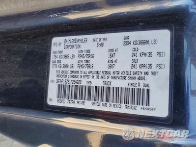 Zdjęcie 12 z 12 samochodu: 2001 DODGE RAM 1500 VIN:3B7HF13Z81M294229 - miniatura