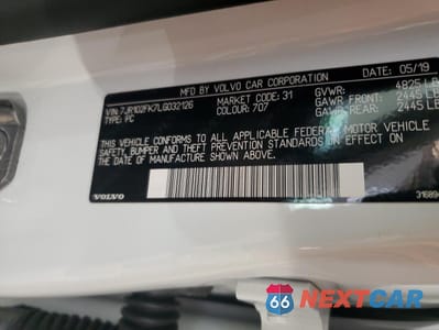 Zdjęcie 12 z 13 samochodu: 2020 VOLVO S60 T5 MOMENTUM VIN:7JR102FK7LG032126 - miniatura