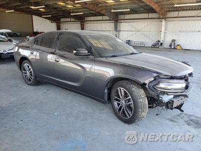 Czwarte zdjęcie samochodu z boku: 2019 DODGE CHARGER SXT VIN:2C3CDXJG6KH605990 - miniatura