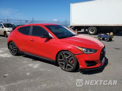Czwarte zdjęcie samochodu z boku: 2021 HYUNDAI VELOSTER N VIN:KMHT36AH7MU009204 - miniatura