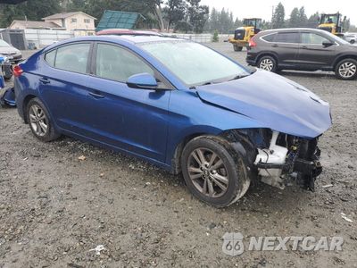 Czwarte zdjęcie samochodu z boku: 2018 HYUNDAI ELANTRA SEL VIN:5NPD84LF4JH344193 - miniatura