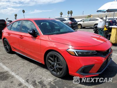 Czwarte zdjęcie samochodu z boku: 2022 HONDA CIVIC SPORT VIN:19XFL2H81NE021588 - miniatura