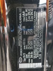 Zdjęcie 13 z 16 samochodu: 2022 HYUNDAI TUCSON SEL VIN:5NMJCCAE7NH051591 - miniatura