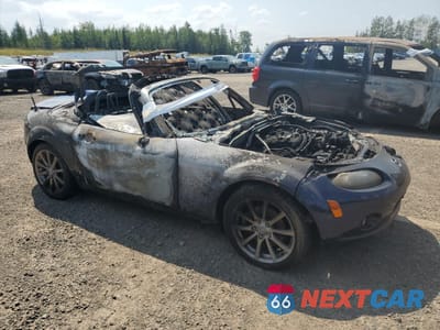 Czwarte zdjęcie samochodu z boku: 2007 MAZDA MX-5 MIATA VIN:JM1NC26F070136269 - miniatura