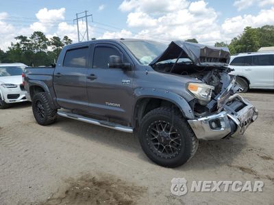 Czwarte zdjęcie samochodu z boku: 2014 TOYOTA TUNDRA CREWMAX SR5 VIN:5TFDW5F11EX410530 - miniatura